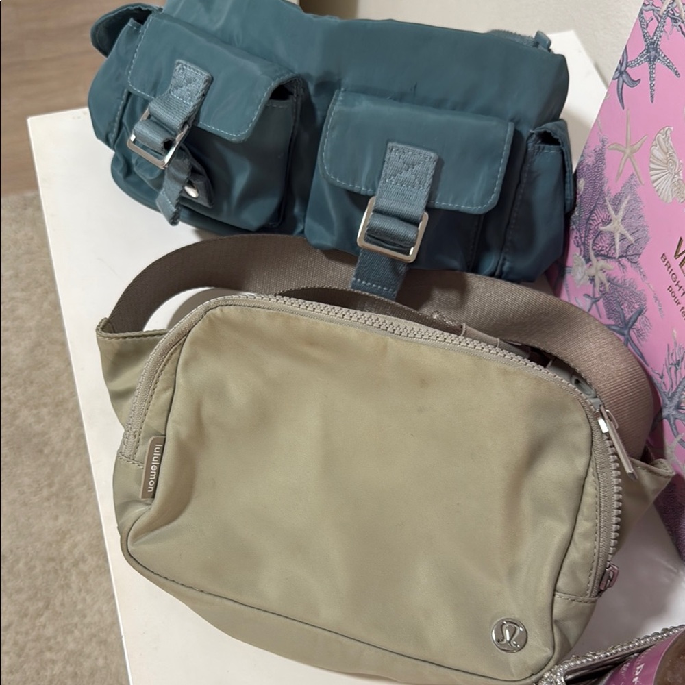 Bundle of lululemon and vs pink bags